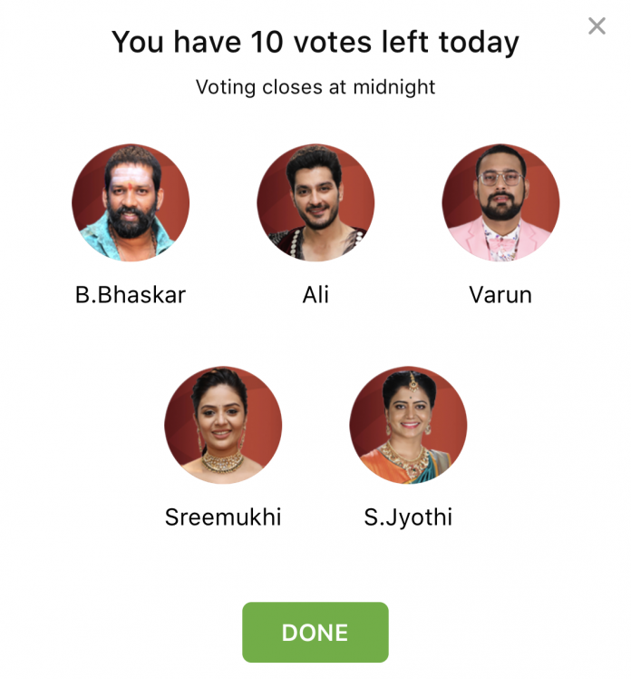 bigg boss 3 telugu last elimination