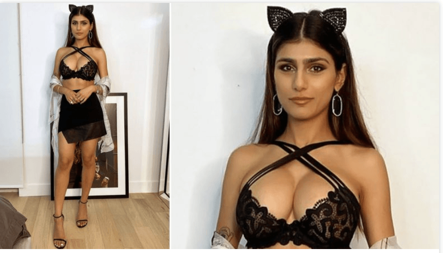 Mia khalifa photo shoot Mia Khalifa S Bold Halloween Outfit Photo Goes Viral Is She Coming Back To Adult Industry Thenewscrunch