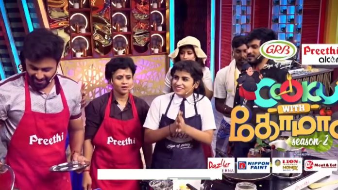 Cook With Comali 20th February 2021 Episode Highlights: Pugal As Maari,  Shivangi as Samantha, Task & Elimination Updates! - TheNewsCrunch