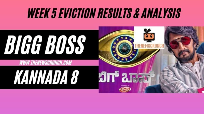 Bigg Boss kannada 8 eviction vote results week 5 Bigg Boss kannada 8 eviction vote results week 5