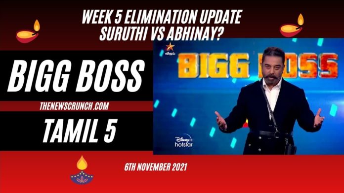 bigg boss 5 tamil elimination week 5 vote results