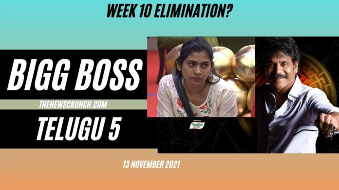 bigg boss 5 telugu elimination week 10