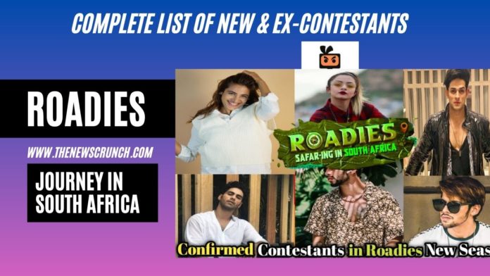 roadies journey in south africa full contestants list with photos