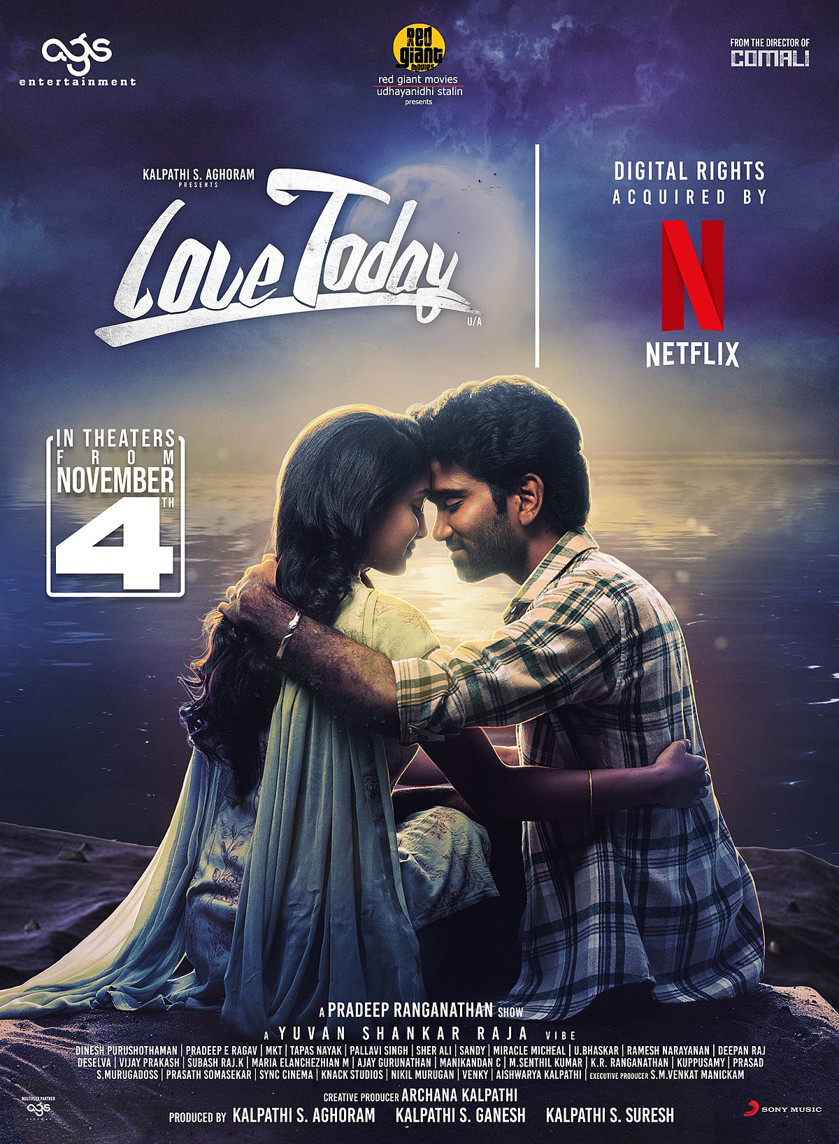love today movie review blue sattai maran